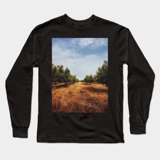 Olive Tree Orchard Long Sleeve T-Shirt